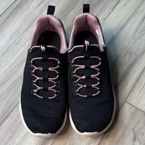 Stylish Black and Pink kid’s Sneakers